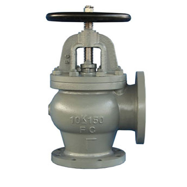 JIS F7354-JIS 10K Cast Iron Angle Hull Valve